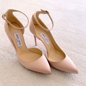 Gorgeous Jimmy Choo Satin Heels NWT